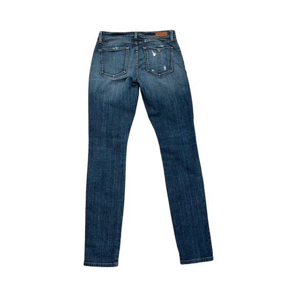 Guess Los Angeles “Brittney Skinny” Distressed Denim Jeans (Size 26) - Picture 2 of 6